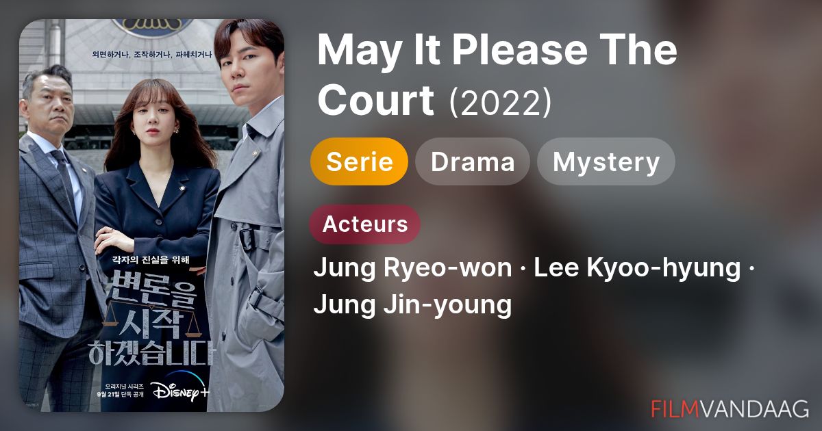 May It Please The Court (serie, 2022) - FilmVandaag.nl