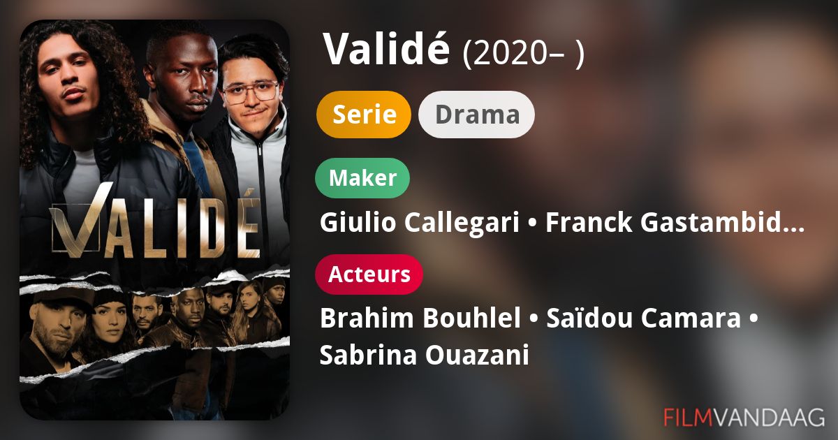 Validé Serie En Streaming Validé (serie, 2020– ) - FilmVandaag.nl