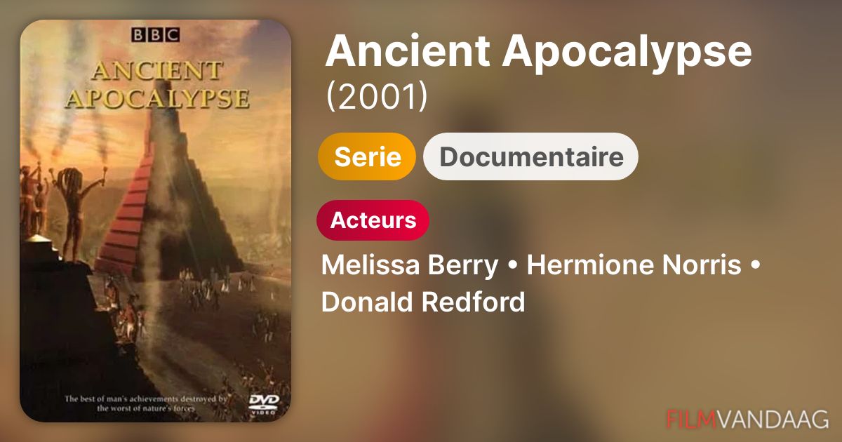 Ancient Apocalypse (serie, 2001) - FilmVandaag.nl