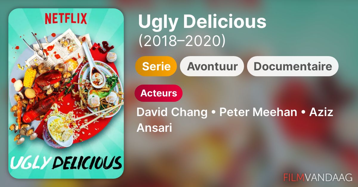 Ugly Delicious (serie, 2018–2020) - FilmVandaag.nl