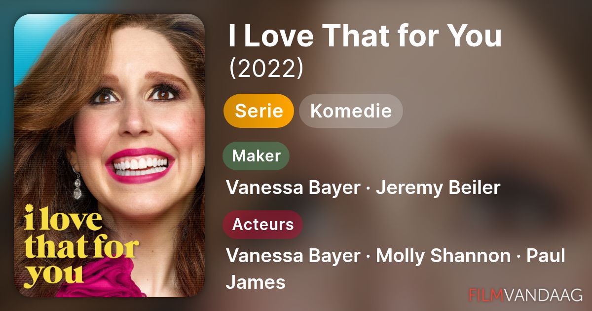 I Love That for You (serie, 2022) - FilmVandaag.nl