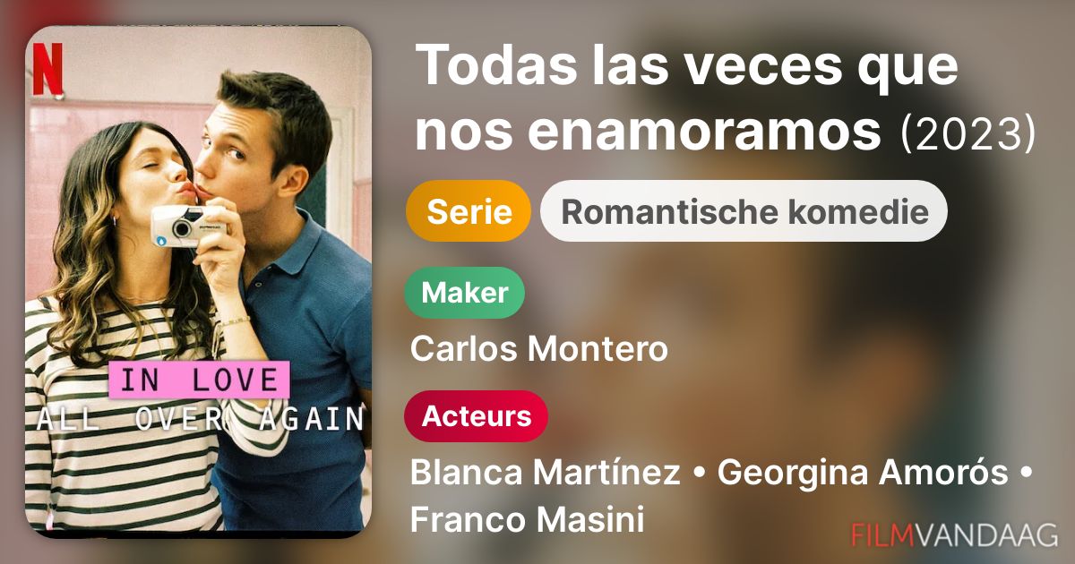 Todas las veces que nos enamoramos