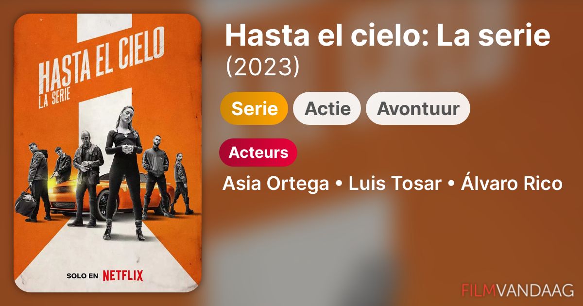 Hasta el cielo La serie (serie, 2023) FilmVandaag.nl