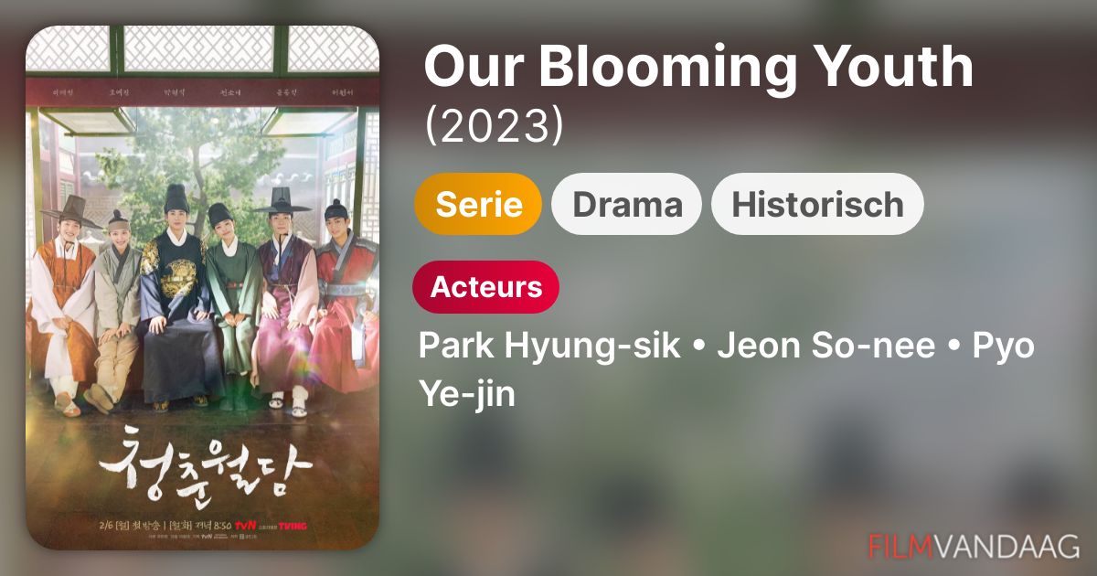 Our Blooming Youth (serie, 2023) FilmVandaag.nl