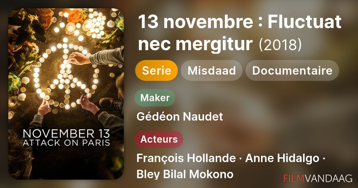 13 novembre : Fluctuat nec mergitur (serie, 2018) - FilmVandaag.nl