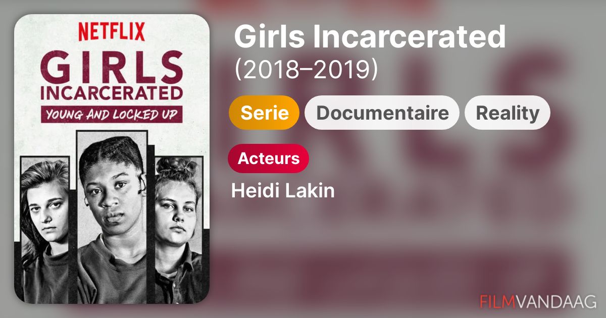 Girls Incarcerated (serie, 20182019) FilmVandaag.nl