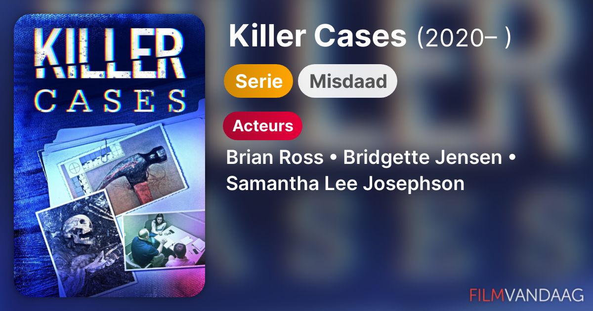 Killer Cases (serie, 2020 ) FilmVandaag.nl