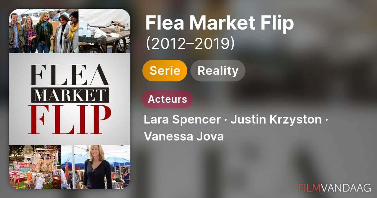 Volledige Cast van Flea Market Flip (serie, 2012–2019) - FilmVandaag.nl