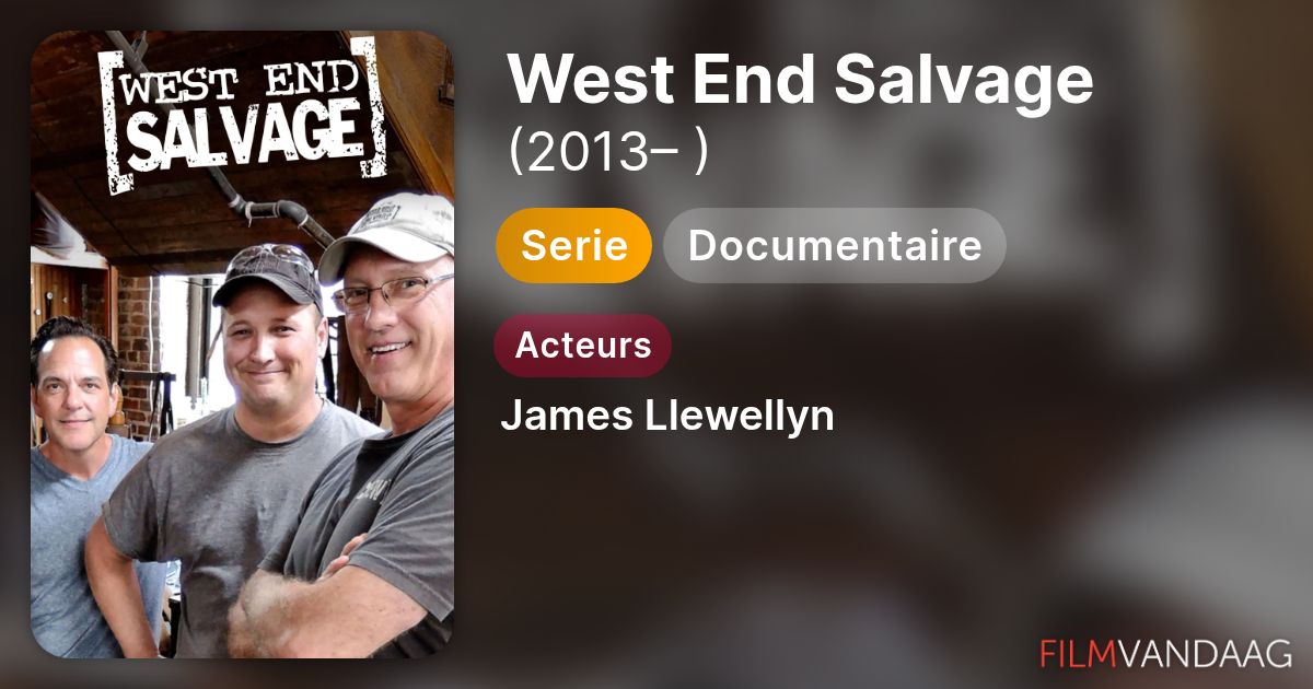 West End Salvage (serie, 2013– ) - FilmVandaag.nl