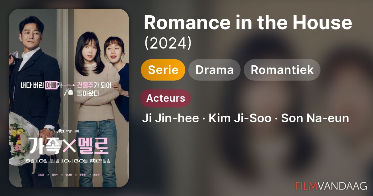 Romance in the House (serie, 2024) - FilmVandaag.nl