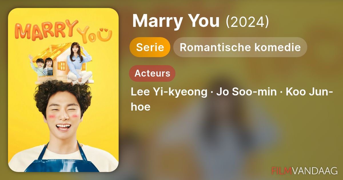 Marry Api Marry You (serie, 2024– ) - FilmVandaag.nl