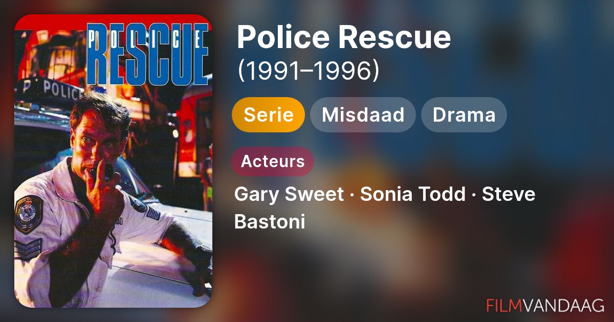 Police Rescue (serie, 1991–1996) - FilmVandaag.nl