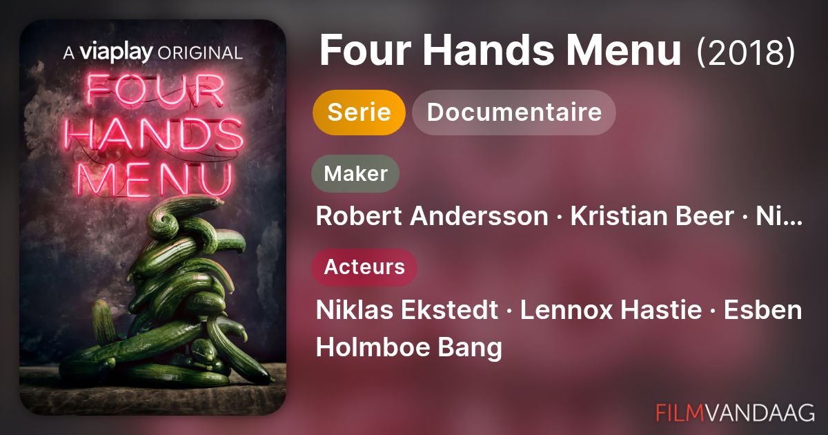 Four Hand Menu Example Four Hands Menu (serie, 2018) - FilmVandaag.nl