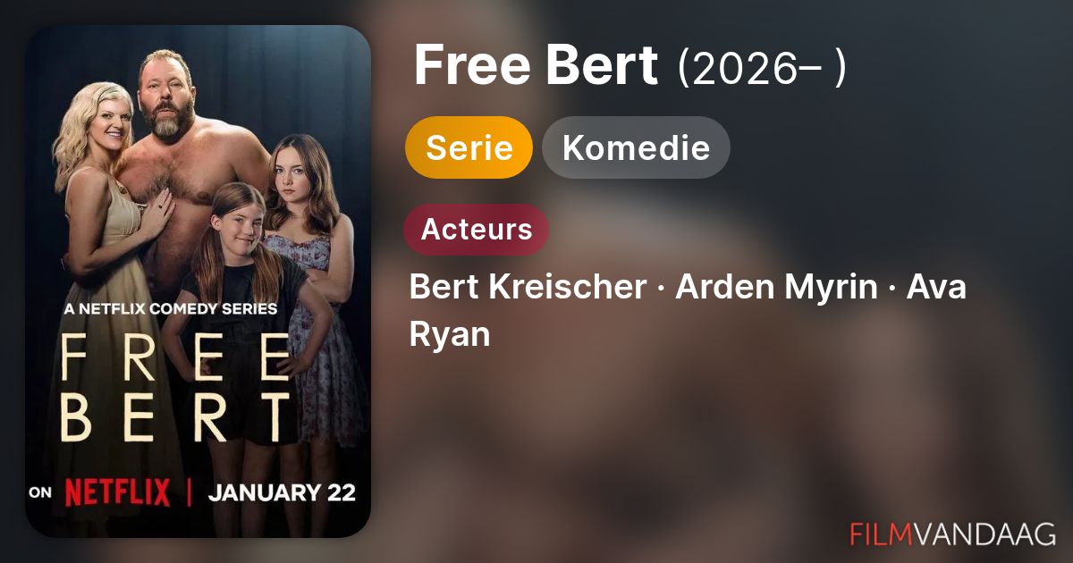 FREE BERT TV SERIES 2026 visual data 4