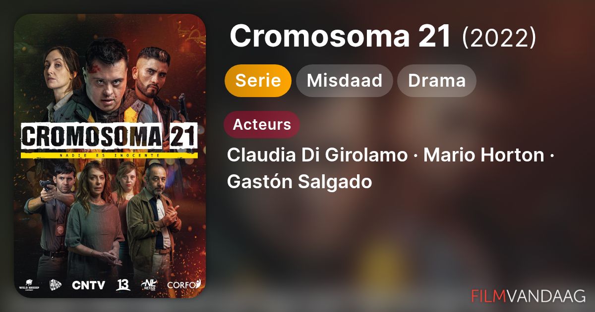 Cromosoma 21 (serie, 2022) - FilmVandaag.nl