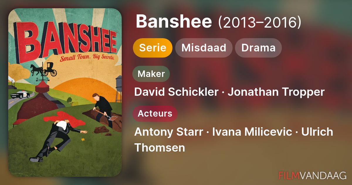Banshee (serie, 2013–2016) Nu Online Kijken - FilmVandaag.nl