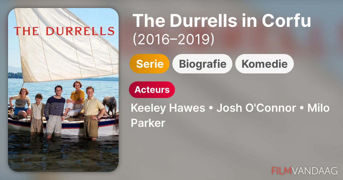 Koop The Durrells in Corfu (serie, 20162019) op dvd of bluray