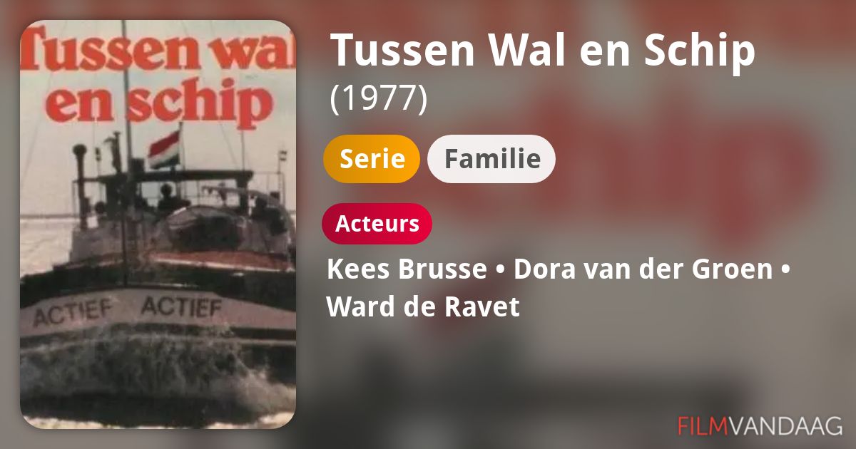Tussen Wal en Schip (serie, 1977) FilmVandaag.nl Tussen Wal en Schip (serie, 1977) FilmVandaag.nl