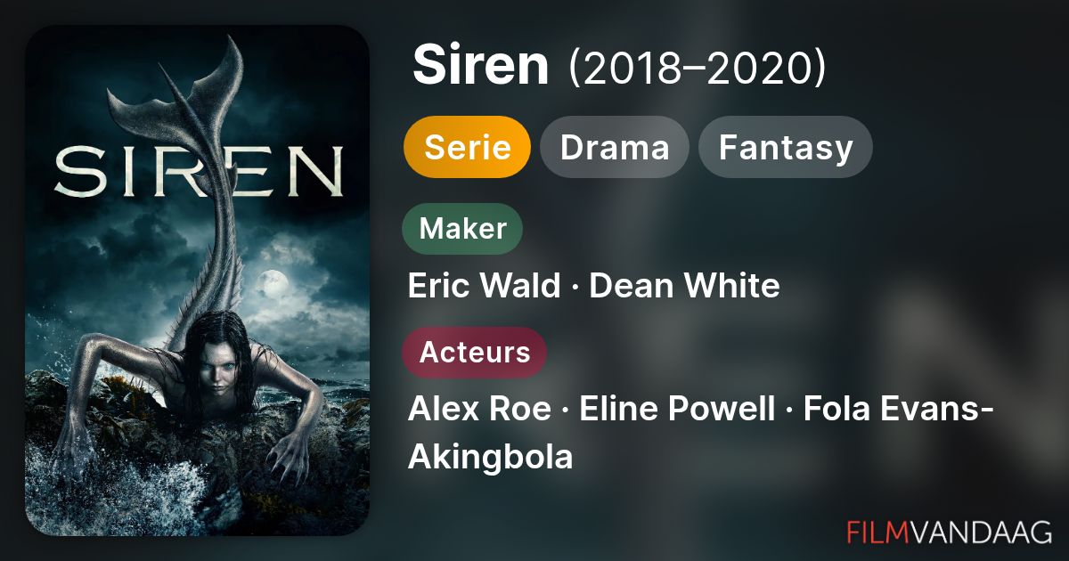 Siren (serie, 2018–2020) - FilmVandaag.nl