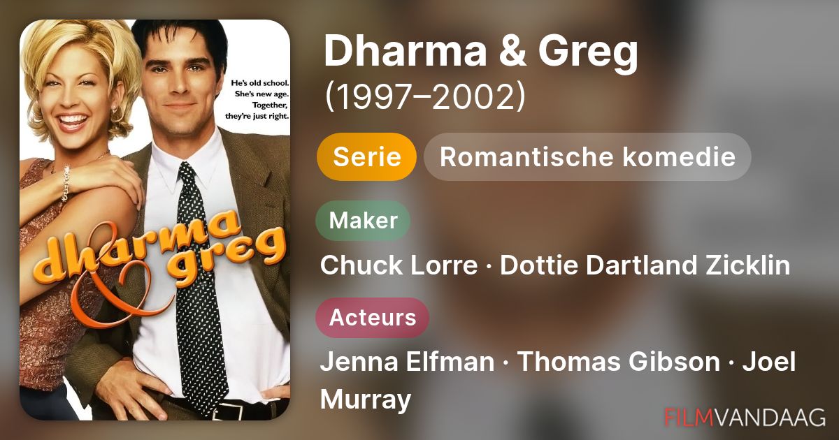Volledige Cast Van Dharma Greg Serie 1997 2002 Filmvandaag Nl