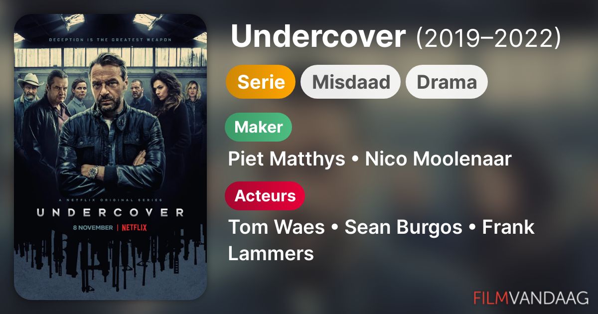 Undercover (serie, 20192022) FilmVandaag.nl Undercover (serie, 20192022) FilmVandaag.nl