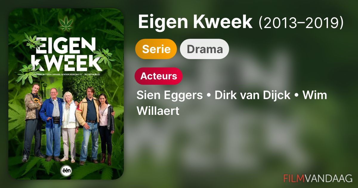 sympathie spreken Vernauwd Eigen Kweek (serie, 2013–2019) Nu Online Kijken - FilmVandaag.nl