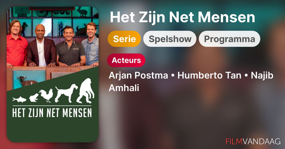 Het Zijn Net Mensen (serie) Nu Online Kijken FilmVandaag.nl Het Zijn Net Mensen (serie) Nu Online Kijken FilmVandaag.nl