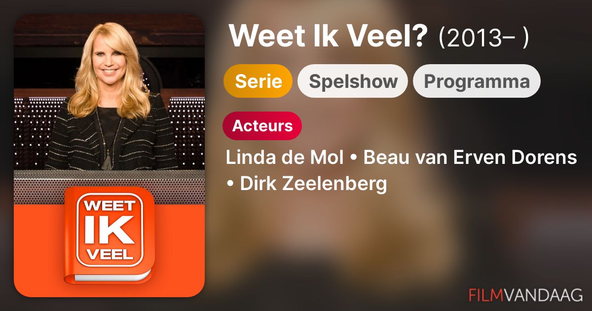 Weet Ik Veel? (serie) FilmVandaag.nl Weet Ik Veel? (serie) FilmVandaag.nl
