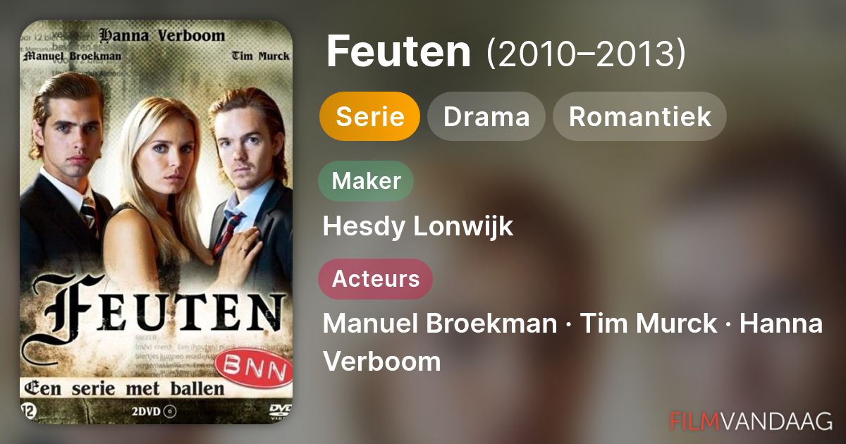 Volledige Cast van Feuten (serie, 2010–2013) - FilmVandaag.nl