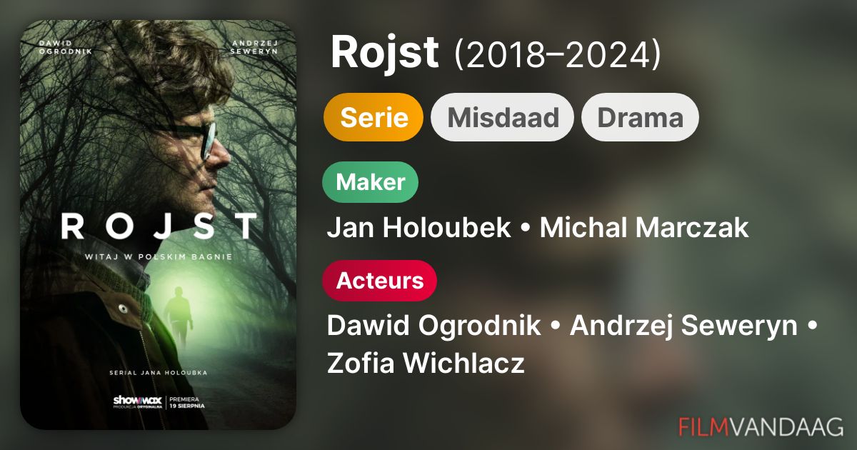 Rojst (serie, 2018–2024) - FilmVandaag.nl