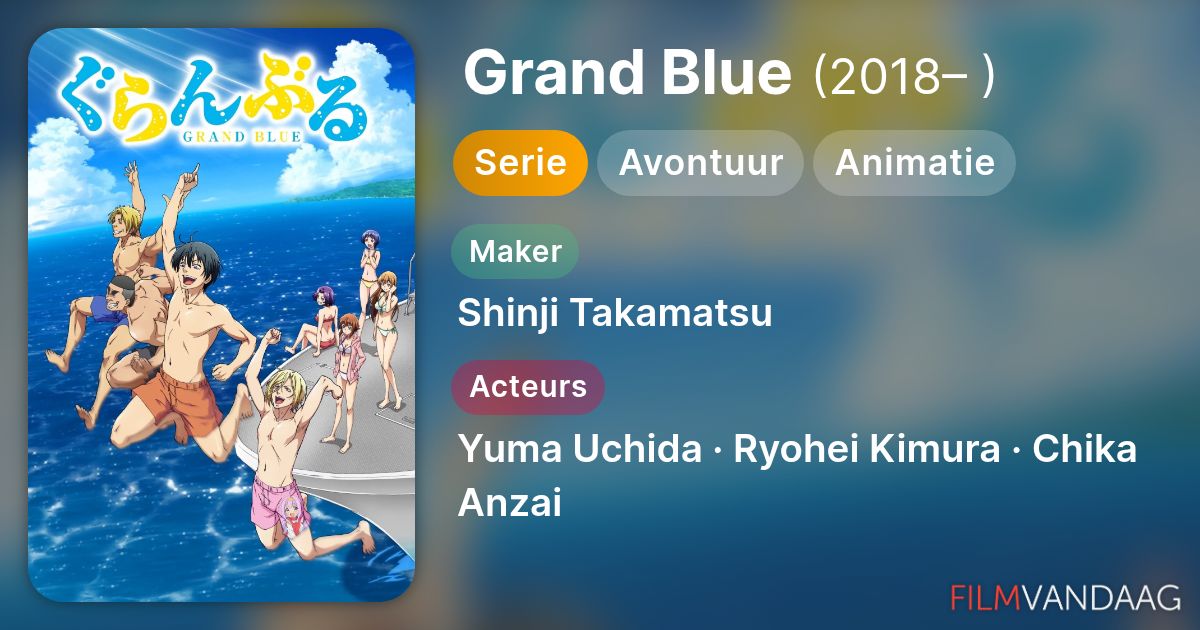 Grand Blue (serie, 2018– ) - FilmVandaag.nl