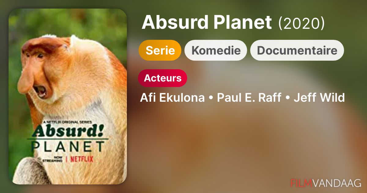 Absurd (serie, 2020) FilmVandaag.nl