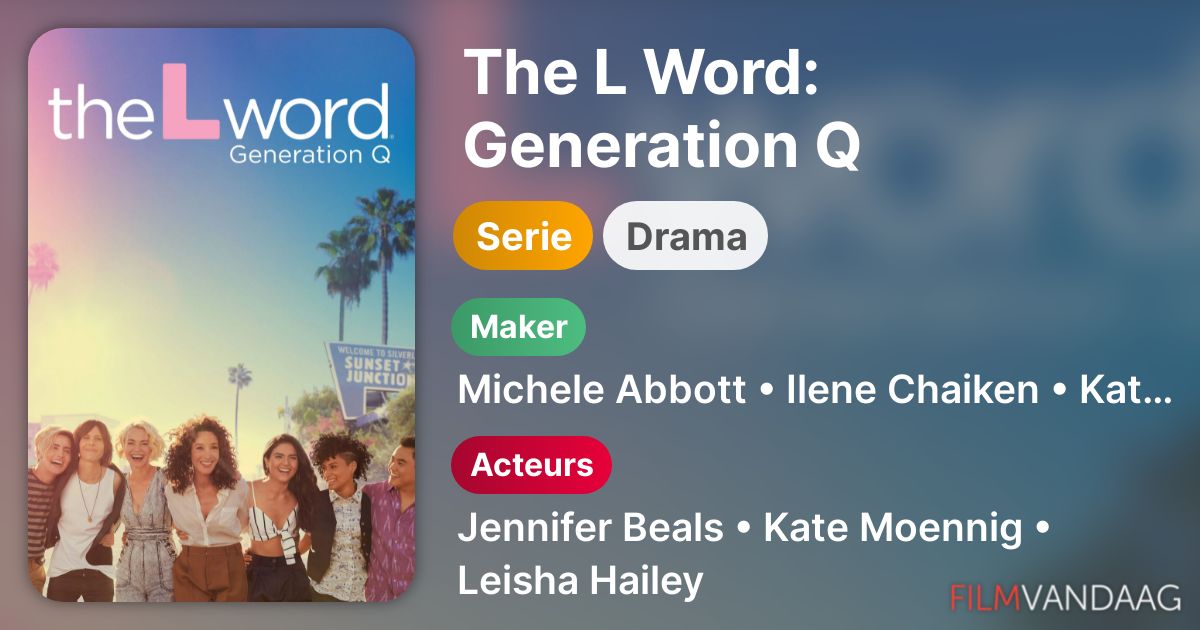 The L Word Generation Q Amazon Prime The L Word: Generation Q (serie, 2019– ) - FilmVandaag.nl