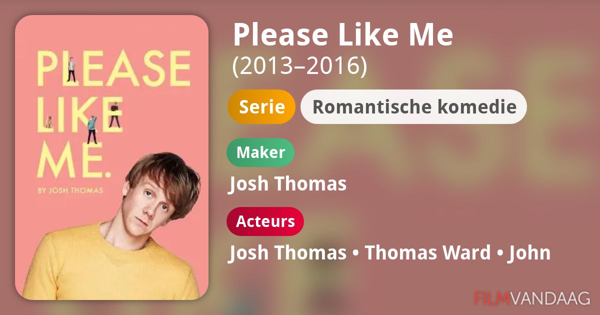 Please Like Me (serie, 20132016) FilmVandaag.nl