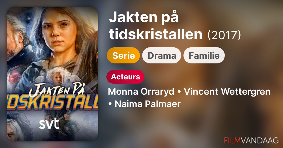 Volledige Cast van Jakten på tidskristallen (serie, 2017) FilmVandaag.nl