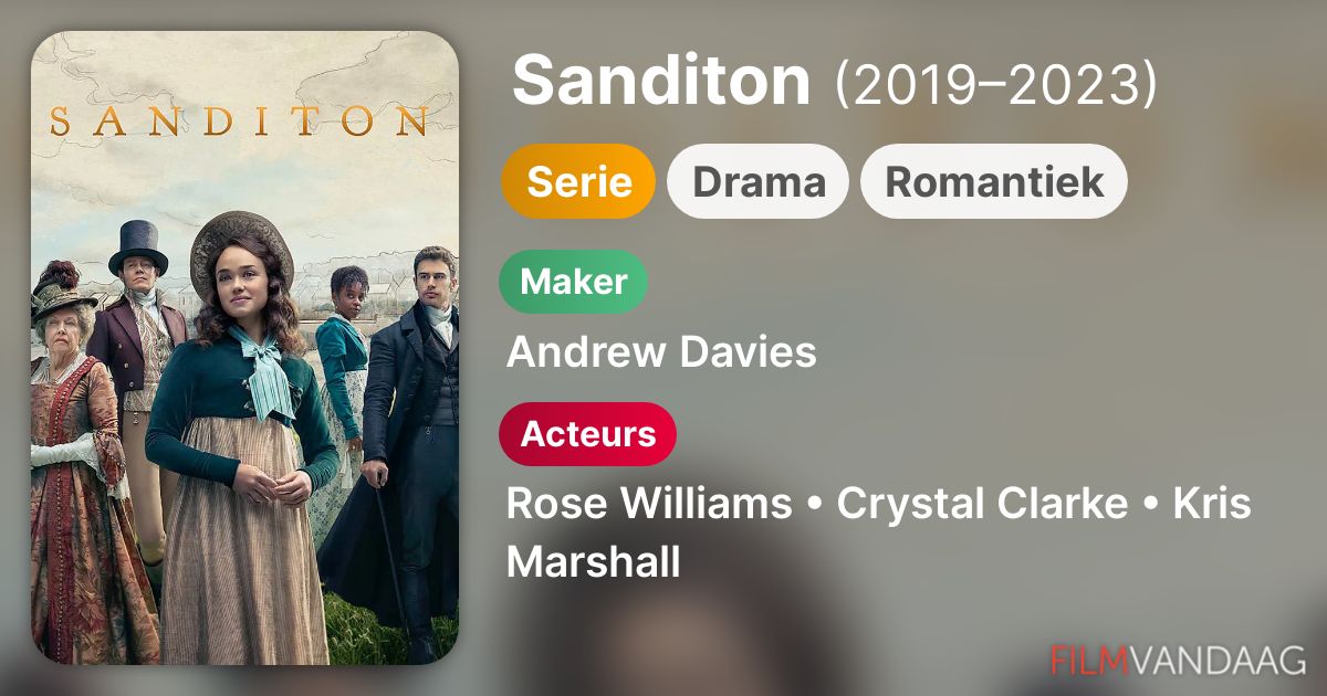 Sanditon (serie, 2019– ) - FilmVandaag.nl