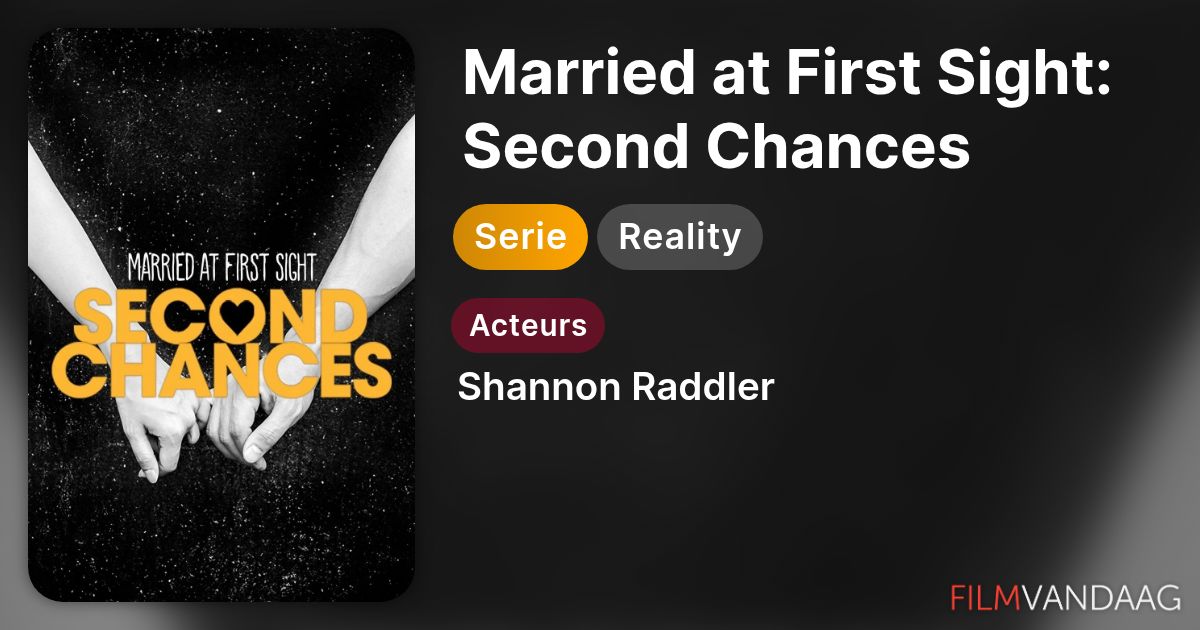 Married at First Sight Second Chances seizoen 2 releasedatum en