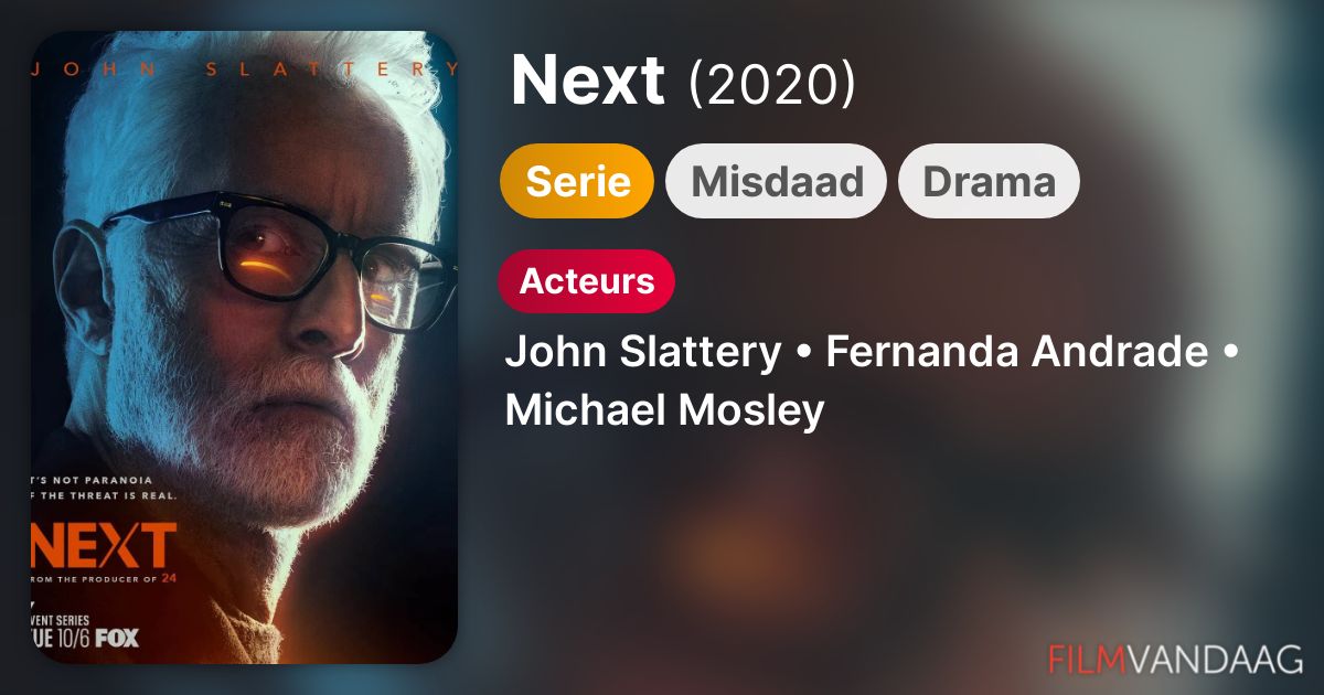 Next (serie, 2020) FilmVandaag.nl