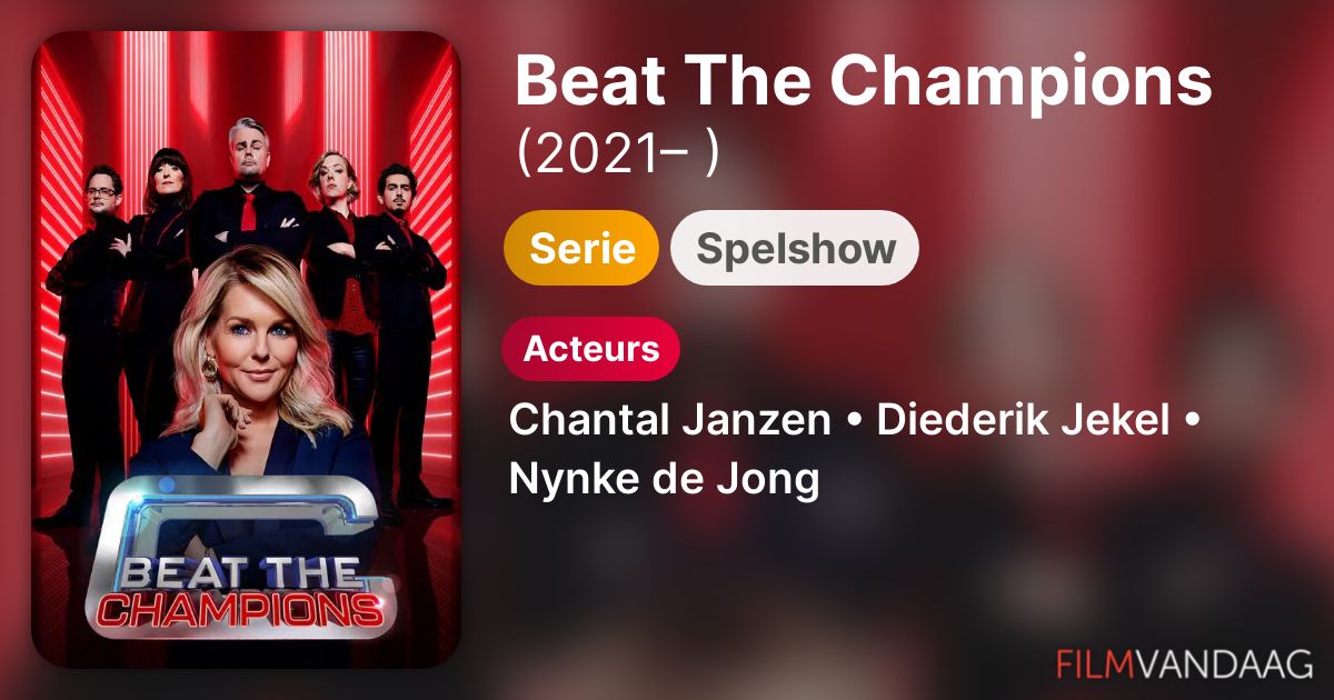 Beat The Champions (serie, 2021) FilmVandaag.nl