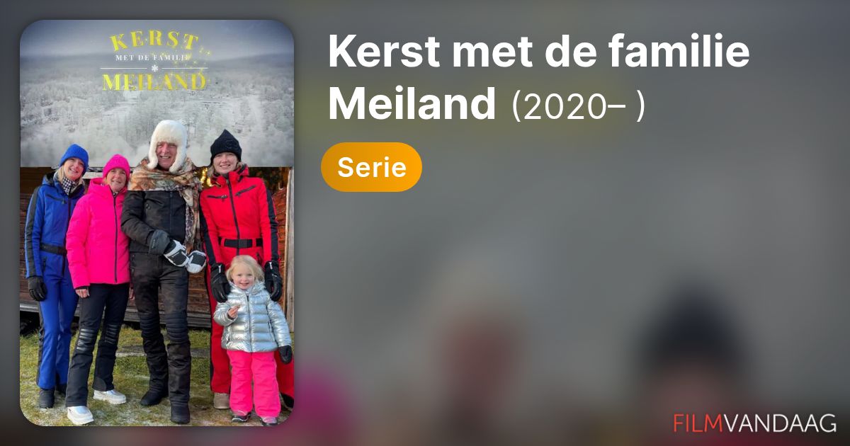 Kerst met de familie Meiland seizoen 6: releasedatum en geruchten nieuw