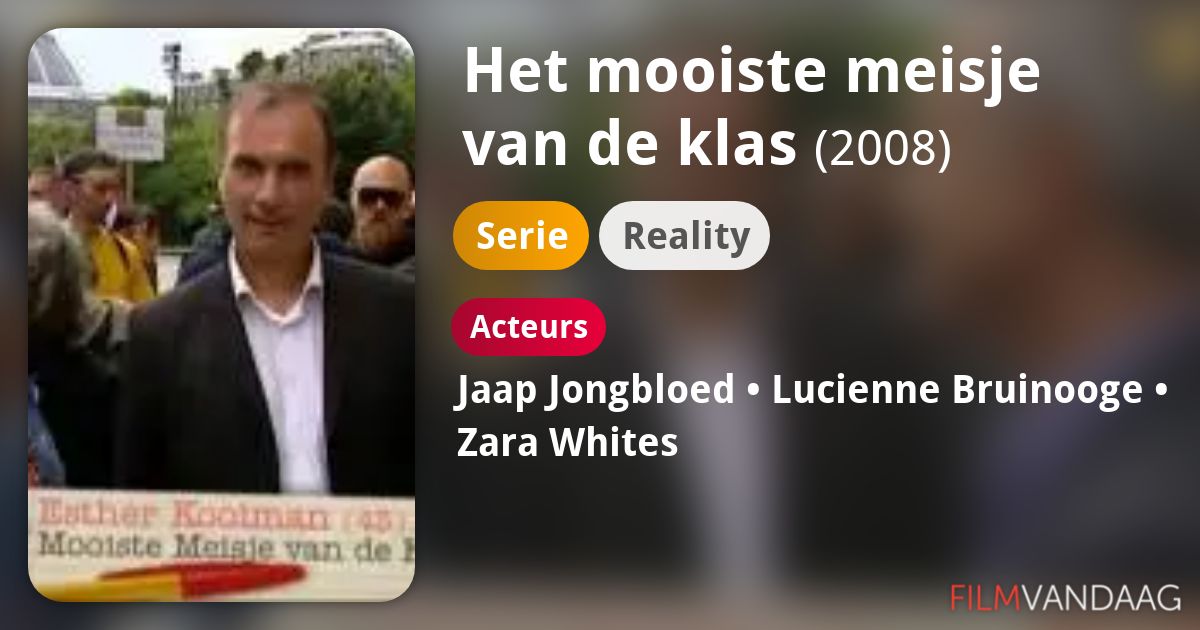 Het mooiste meisje van de klas