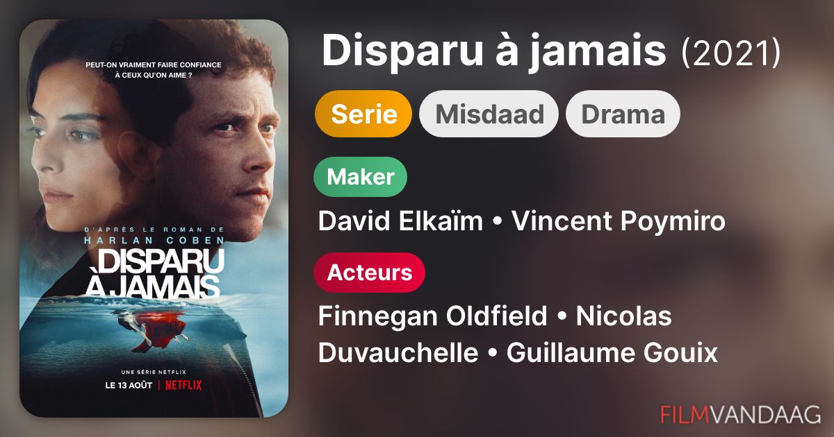 Serie Disparu A Jamais Disparu à jamais (serie, 2021) - FilmVandaag.nl