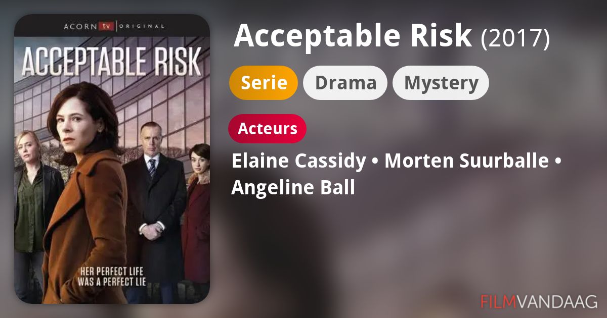 Acceptable Risk (serie, 2017) - FilmVandaag.nl