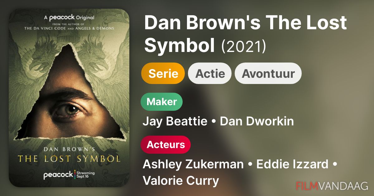 Dan Brown's The Lost Symbol (serie, 2021) - FilmVandaag.nl