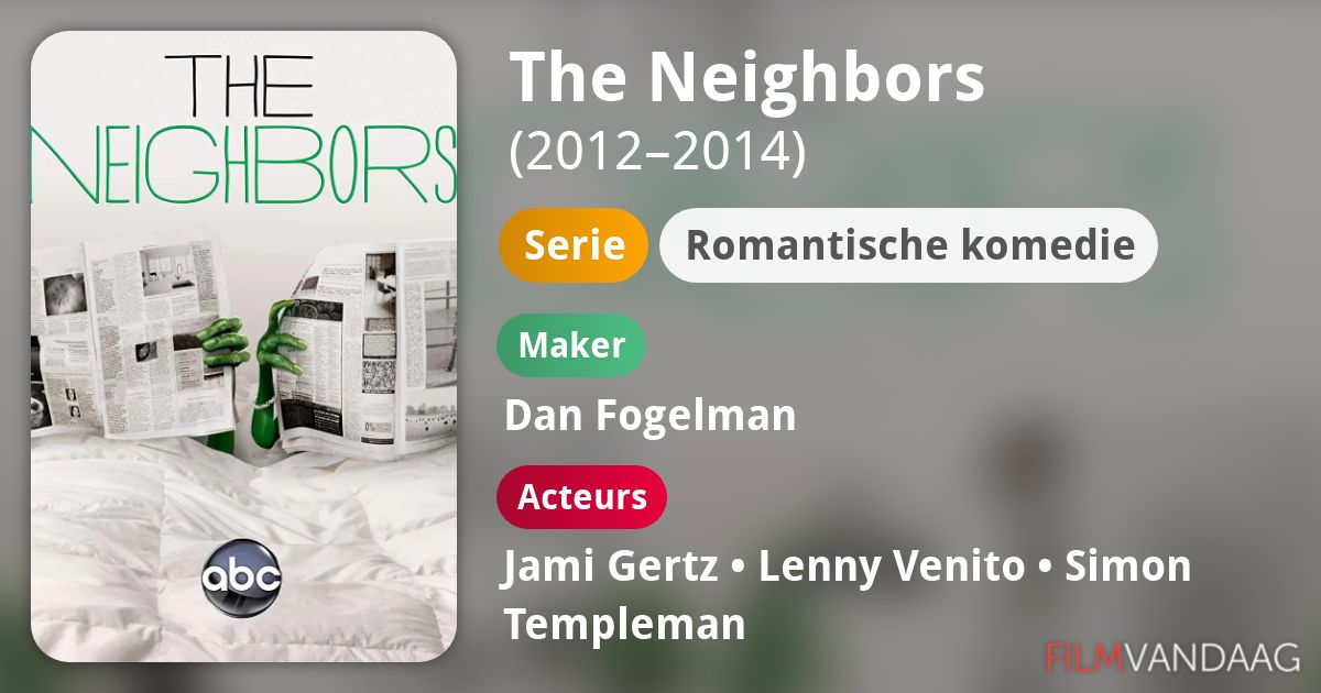 The Neighbors (serie, 20122014) FilmVandaag.nl