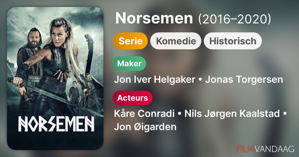 Norsemen (serie, 20162020) FilmVandaag.nl
