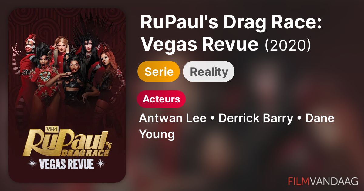 RuPaul's Drag Race Vegas Revue (serie, 2020 ) FilmVandaag.nl