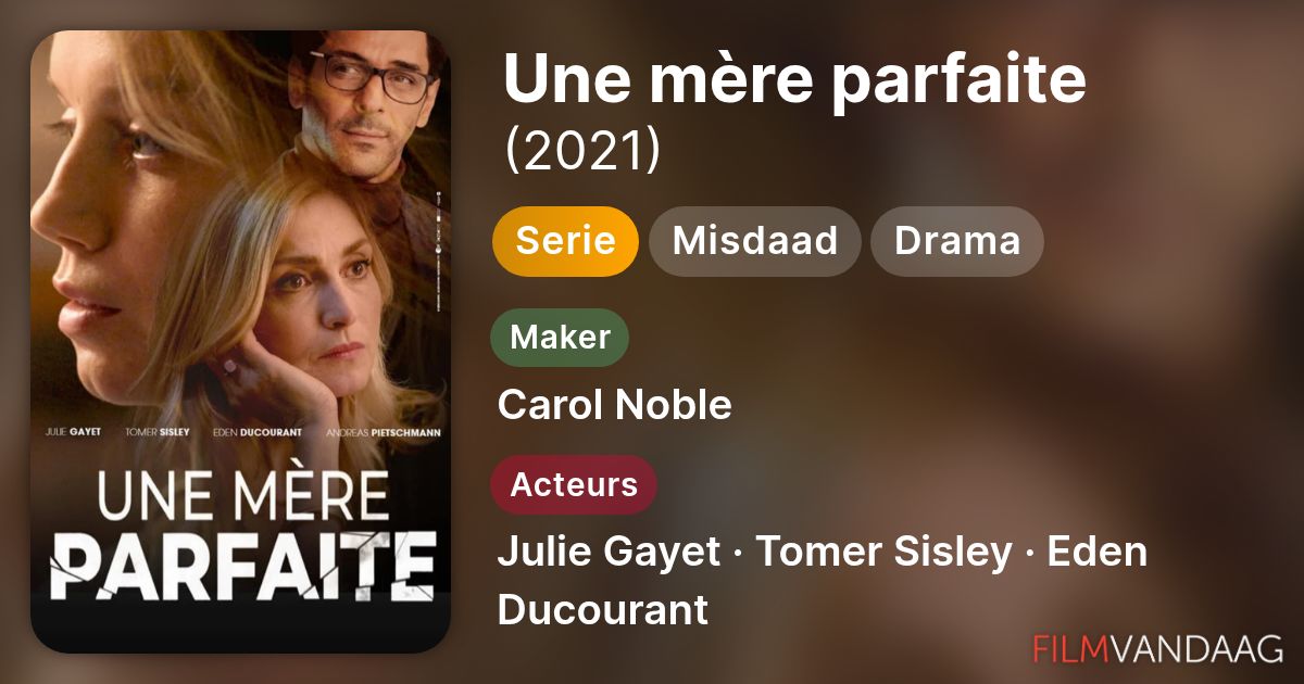 Une mère parfaite (serie, 2022) - FilmVandaag.nl
