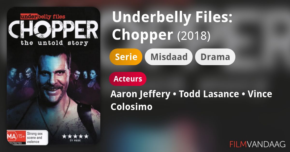 Underbelly Files Chopper (serie, 2018) FilmVandaag.nl